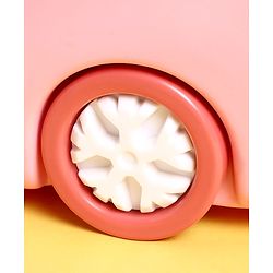 Babyhug Compact Multipurpose Storage Box with Wheels - Pink