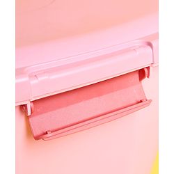 Babyhug Compact Multipurpose Storage Box with Wheels - Pink