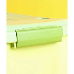 Babyhug Compact Multipurpose Storage Box with Wheels - Green