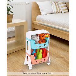 Babyhug 2 Layer Multipurpose Storage Rack - Muticolor