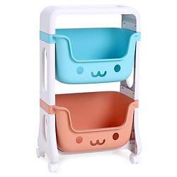 Babyhug 2 Layer Multipurpose Storage Rack - Muticolor
