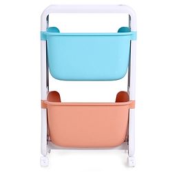 Babyhug 2 Layer Multipurpose Storage Rack - Muticolor