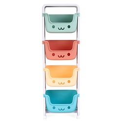 Babyhug 4 Layer Multipurpose Storage Rack - Muticolor