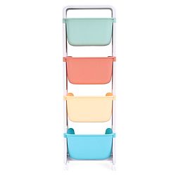 Babyhug 4 Layer Multipurpose Storage Rack - Muticolor