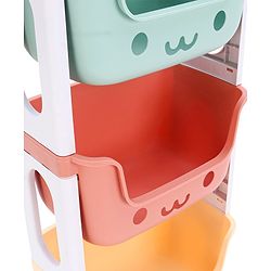 Babyhug 4 Layer Multipurpose Storage Rack - Muticolor