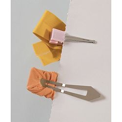 Babyhug Bow & Butterfly Hair Clips Pack of 2 - Yellow