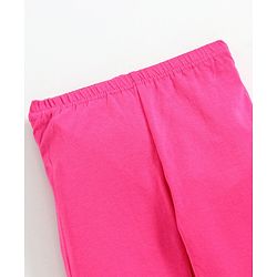 Babyhug Full Length Stain Repellant Leggings - Pink