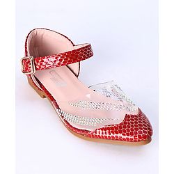 Cute Walk by Babyhug Sandals - Red