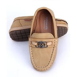 Cute Walk by Babyhug Party Wear Belly Shoes Studded Detailing - Pink