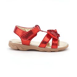 Cute Walk by Babyhug Sandals Girl RED 30