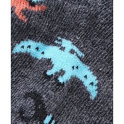 Cute Walk by Babyhug Ankle Length Antibacterial Socks Dino Design Pack of 5 - Multicolor