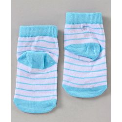 Cutewalk By Babyhug Multi Print Anti Bacterial Ankle Length Socks Pack of 5 - Multicolour
