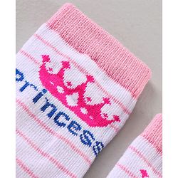 Cutewalk By Babyhug Multi Print Anti Bacterial Ankle Length Socks Pack of 5 - Multicolour
