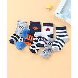 Cute Walk by Babyhug Anti Bacterail Ankle Length Socks Pack of 7 - Multicolour