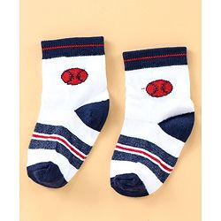 Cute Walk by Babyhug Anti Bacterail Ankle Length Socks Pack of 7 - Multicolour