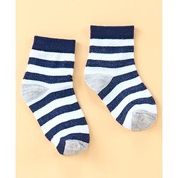 Cute Walk by Babyhug Anti Bacterail Ankle Length Socks Pack of 7 - Multicolour