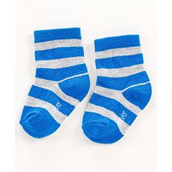 Cute Walk by Babyhug Anti-bacterial Ankle Length Socks All Over Printed Pack of 7 - Multicolour