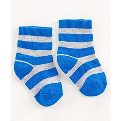 Cute Walk by Babyhug Anti-bacterial Ankle Length Socks All Over Printed Pack of 7 - Multicolour