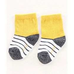 Cute Walk by Babyhug Anti-bacterial Ankle Length Socks All Over Printed Pack of 7 - Multicolour