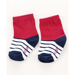 Cute Walk by Babyhug Anti-bacterial Ankle Length Socks All Over Printed Pack of 7 - Multicolour