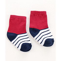 Cute Walk by Babyhug Anti-bacterial Ankle Length Socks All Over Printed Pack of 7 - Multicolour