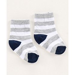 Cute Walk by Babyhug Anti-bacterial Ankle Length Socks All Over Printed Pack of 7 - Multicolour