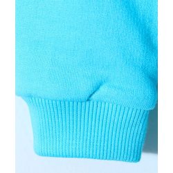 Babyhug Full Sleeves Sweatshirt Penguin Print - Blue