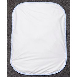 Babyhug 100% Premium Cotton Pillow Bolster & Diaper Changing Mat Set of 4 - Asterisk Grey