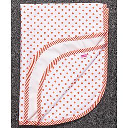 Babyhug 100% Premium Cotton Pillow Bolster & Diaper Changing Mat Set of 4 - Asterisk Grey