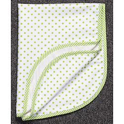 Babyhug 100% Premium Cotton Pillow Bolster & Diaper Changing Mat Set of 4 - Asterisk Grey