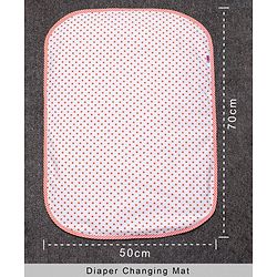 Babyhug Cotton Diaper Changing Mat Small - Grey