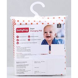 Babyhug Cotton Diaper Changing Mat Small - Grey