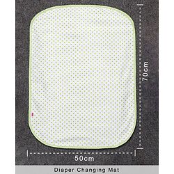 Babyhug Cotton Diaper Changing Mat Small - Grey