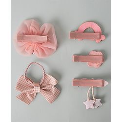 Babyhug Hair Accessories Combo Set - Pink