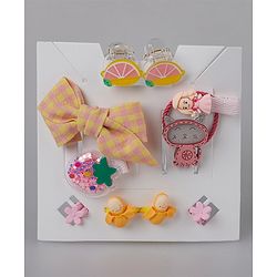 Babyhug Hair Accessories Combo - Multicolour