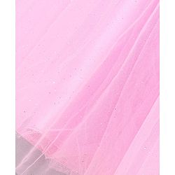 Babyhug Sleeveless Party Wear Frock Floral Embroidery - Pink