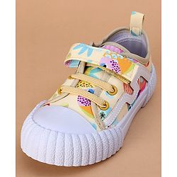 Cute Walk by Babyhug Casual Shoes - Yellow
