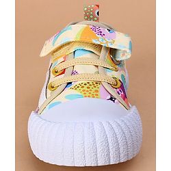 Cute Walk by Babyhug Casual Shoes - Yellow