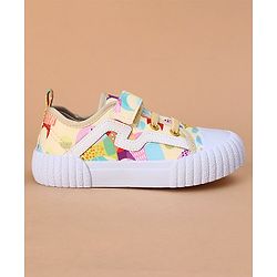 Cute Walk by Babyhug Casual Shoes - Yellow