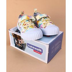 Cute Walk by Babyhug Casual Shoes - Yellow