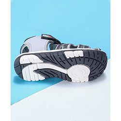 Cute Walk by Babyhug Sandals - Grey