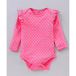 Babyhug Full Sleeves Onesie Pack Of 3 - Multicolour