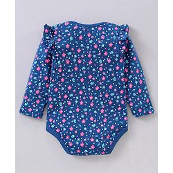 Babyhug Full Sleeves Onesie Pack Of 3 - Multicolour