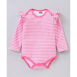 Babyhug Full Sleeves Onesie Pack Of 3 - Multicolour