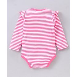 Babyhug Full Sleeves Onesie Pack Of 3 - Multicolour