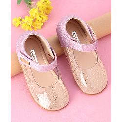 Cute Walk by Babyhug Belly Shoes - Pink