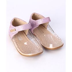 Cute Walk by Babyhug Belly Shoes - Pink