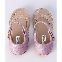 Cute Walk by Babyhug Belly Shoes - Pink