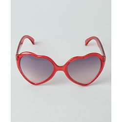 Babyhug Heart Shaped Sunglasses - Red