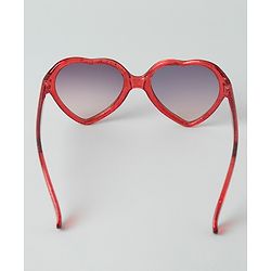 Babyhug Heart Shaped Sunglasses - Red